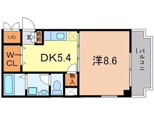 ドルチェ東甲子園の物件間取画像